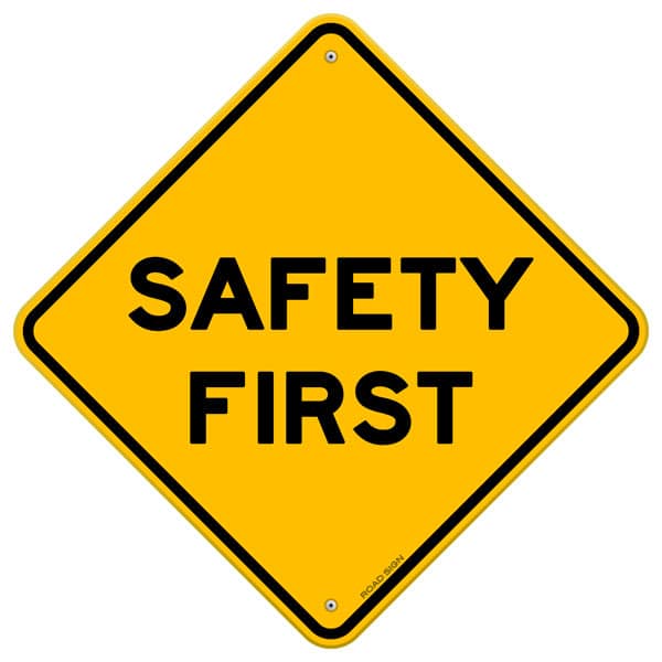 Safety First - equipment rental stockton